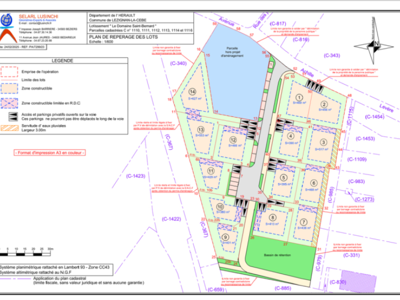 Terres du Soleil - Programme LE DOMAINE SAINT BERNARD